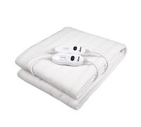 Ardes Calientacamas matrimonial eléctrico AR4U140A 2x60W 2 zonas 100% poliéster lavable a mano