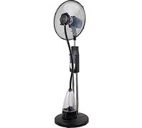 ARDES AR5M39 HUMY Ventilador de pedestal silencioso con humidificador ultrasónico Ventilador de pedestal con mando a distancia para temporizador y oscilación lateral Ventilador 3 velocidades