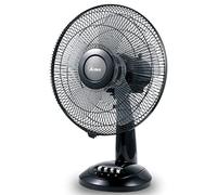 Ardes | AR5S31 Ventilatore da Tavolo 30 cm 5 Pale Oscillante con Inclinazione Regolabile Ventilatore 3 velocità Silenzioso