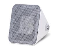ARDES ICONIQ W AR4P21W Termoventilador cerámico 1500 W color blanco con termostato, 2 niveles 1000/1500 W y función aire frío para escritorio y estancias hasta 45 m³