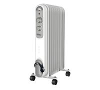 Ardes AR4R09S, radiador eléctrico de aceite, aceite, CE, para interiores, para suelo, , gris, blanco