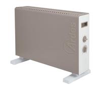 ARDES THOR T AR4C08T Convector eléctrico 2000 W con 3 niveles 750/1250/2000 W, termostato regulable y función turbo para calefacción eficiente de bajo consumo en espacios domésticos