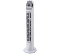 ARDES Ventilador Vertical Regulable con 3 Intensidades de Velocidad y Oscilación de la Torre y Temporizador Integrado Ventilador de Suelo o Superficie Blanco AR5T801
