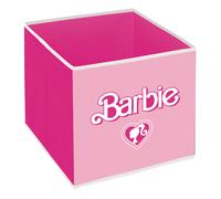 ARDITEX BR16612 Contenedor - Organizador textil con forma de cubo plegable de 31x31x31cm de MATTEL-Barbie