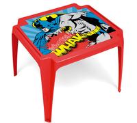 ARDITEX BT16168 Mesa de plástico de 50x55x44cm de WARNER BROSS-Batman