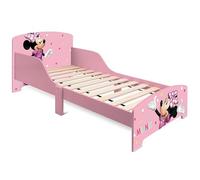 Arditex Cama infantil de madera Disney Minnie Mouse Rosa Apta para colchones estándar 70x140 cm
