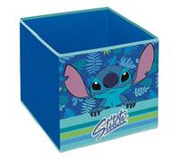 Arditex Contenedor organizador plegable Stitch (Disney) 31x31x31 cm para juguetes, ropa y accesorios