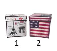 Arditex - Cubo Almacenaje Plegable 31 X 31 Cm - Country - Práctico y Versátil - Envío Aleatorio