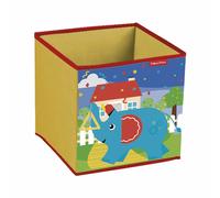 Arditex Elefante Cubo Almacenaje 31 X 31 X 31 Cm - Diseño Adorable - Espacio de Almacenamiento