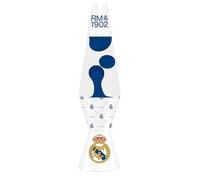 Arditex Lámpara de lava Real Madrid CF 9x9x36 cm Transparente para niños