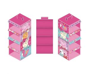 Arditex Organizador Peppa Pig Armario 4 Huecos 29 X 28 X 65 Cm - Organización Eficiente