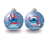 ARDITEX Pack de 10 Bolas árbol de Navidad diámetro 6cm. de Lilo & Stitch