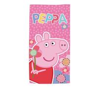 ARDITEX PP15891 Toalla de Microfibra de 70x140cm de EONE-Peppa Pig