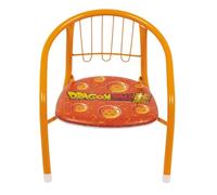 ARDITEX Silla Infantil Dragon Ball, Silla Metal 35,5 x 30 x 33,5 cm Naranja