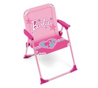 Arditex Silla plegable con brazos Barbie – 38x32x53 cm – Para jardín, camping y playa, niñas