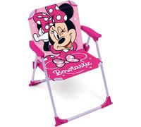 Arditex Silla Plegable con Brazos de 38x32x53cm - Silla Infantil Con Dibujo - Apta para uso exterior o playa Minnie