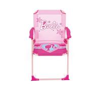 ARDITEX Silla Plegable con Brazos de Barbie - 38x32x53cm - Adecuado para jardín, Camping, Playa o montaña - Ideal para niños y niñas.