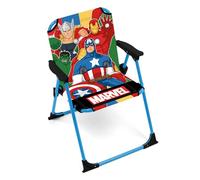 Arditex Silla plegable infantil Los Vengadores – con brazos, 38x32x53 cm, para jardín y camping