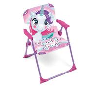 Arditex Silla plegable con brazos Unicornio Sparkle 38x32x53 cm – Infantil, para playa y camping