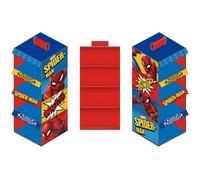 ARDITEX SM15638 Colgador/Organizador armario con 4 Huecos 29x28x65 cm. de MARVEL-Spiderman