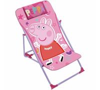 Arditex Tumbona Plegable Peppa Pig para Niños, Resistente y Segura