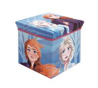 ARDITEX WD12905 Asiento Guardatodo textil plegable de 30x30x30cm de DISNEY-Frozen II