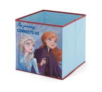 ARDITEX WD13002 Contenedor - Organizador textil con forma de cubo plegable de 31x31x31cm de DISNEY-Frozen II