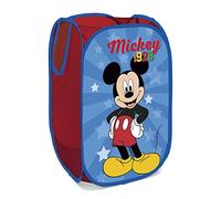 ARDITEX WD13014 Contenedor - Organizador Textil Rectangular de 36x36x58cm de Disney-Mickey