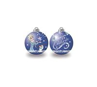 ARDITEX WD13415 Pack de 6 Bolas árbol de Navidad diámetro 8cm. de Disney-Frozen II