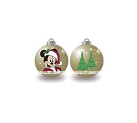 ARDITEX WD13424 Pack de 10 Bolas árbol de Navidad diámetro 6cm. de Disney-Mickey