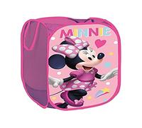 ARDITEX WD13982 Contenedor - Organizador Textil Rectangular de 36x36x58cm de Disney-Minnie