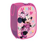ARDITEX WD13982 Contenedor - Organizador Textil Rectangular de 36x36x58cm de Disney-Minnie