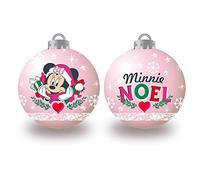 ARDITEX WD14010 Pack de 6 Bolas árbol de Navidad diámetro 8cm. de Disney-Minnie
