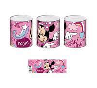 ARDITEX WD15597 Hucha de Metal de 10x10x12 cm. de Disney-Minnie