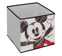 ARDITEX WD16711 Contenedor - Organizador textil con forma de cubo plegable de 31x31x31cm de DISNEY-Mickey