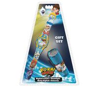 Arditex Yo Kai Watch Set de Reloj Digital con Linterna - Ideal para Niños