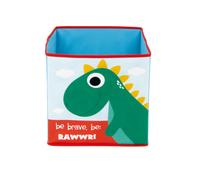 ARDITEX ZK14917 Contenedor - Organizador textil con forma de cubo plegable de 31x31x31cm de ZASKA-Dino
