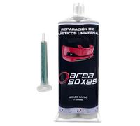 Area Boxes Pegamento Bicomponente para Plástico | 50 ml | Dos Componentes Extrafuerte | Sella, Rellena y Pega | Secado Rápido | Pistola No Incluida | 1 Boquilla
