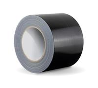 AREABOXES Cinta Americana Reforzada 50m - Extrafuerte, Impermeable, Multiusos, 50mm de Ancho (NEGRO)