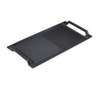 Arebos Placa de parrilla para inducción | Placa de freír de 17.2 x 9 pulgadas | Hierro fundido especialmente para cocinas de inducción | con base antiadherente resistente a los arañazos |