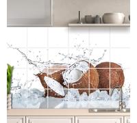 AREDE 24 x Adhesivos de Pared Azulejos / 15 x 15 cm/Pegatinas Autoadhesivos Láminas Decorativas para Decoración del Hogar, PVC Vinilos Mosaico Impermeables para Baño, Cocina y Salón / T1046