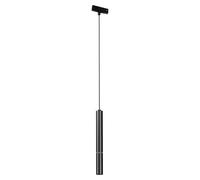 ARELUX XNET. Lámpara suspendida cilíndrica para perfil curvo. 1.5W + 5.8W, 48V DC, índice de reproducción cromática (CRI) 90, ángulo de emisión 21 grados, UGR < 10, FNI – color , 3000K