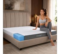 Arensberger Anna - Colchón de espuma de gel NANOCELL 180 x 200 cm, 13 cm, dureza H3, transpirable, funda extraíble 240 g/m², lavable hasta 60 °C, colchón enrollable