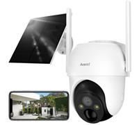 Arenti cámara solar exterior 2k/3mp, pir, inalámbrica, nube, ip65, v
