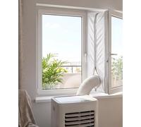 Argo Comfortseal 400 - Kit de calafateo universal para ventana de aire acondicionado móvil - Tejido repelente antiinsectos - Instalación rápida - Perímetro de 400 cm
