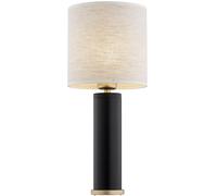 Argon Rio lámpara de sobremesa 1x15 W negro-oro-beige 8316