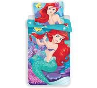 Jerry Fabrics – Ropa de cama para niños Disney con cremallera, algodón, multicolor 200x140x0.5 cm