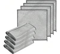ARISE SHOP-10 piezas/20 piezas de tela de limpieza milagrosa de alambre multipropósito, Paño de Limpieza Reutilizable de Alambre de Cocina Pack of 10 units