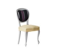 ARISE SHOP-Pack 2 fundas de silla elástica Válido para asientos de entre 40 a 50 cm,Protector de Silla,Fundas elásticas para silla de comedor,antisuciedad,Fundas Suaves Lavables DARK BEIGE PACK 2