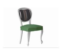 ARISE SHOP-Pack 2 fundas de silla elástica Válido para asientos de entre 40 a 50 cm,Protector de Silla,Fundas elásticas para silla de comedor,antisuciedad,Fundas Suaves Lavables Green PACK 2